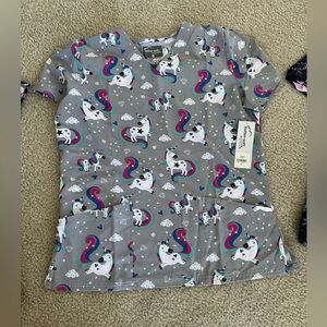 Unicorn Scrub top